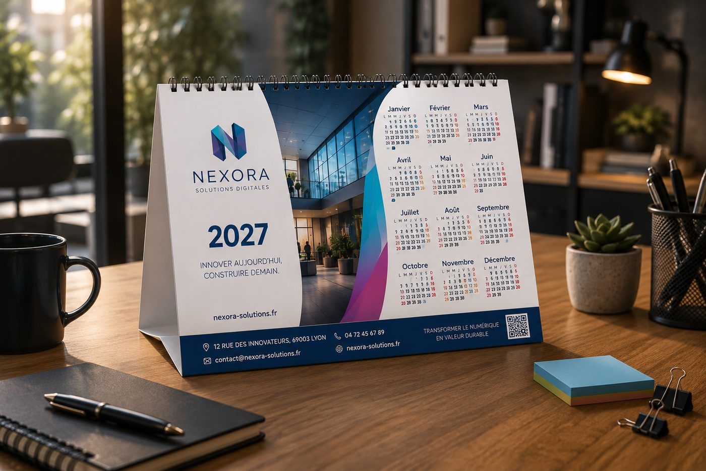 LE CALENDRIER CHEVALET