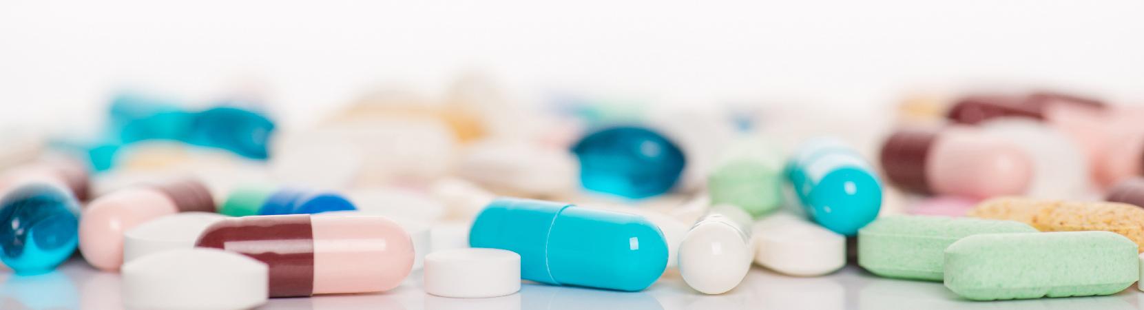 médicaments et gélules