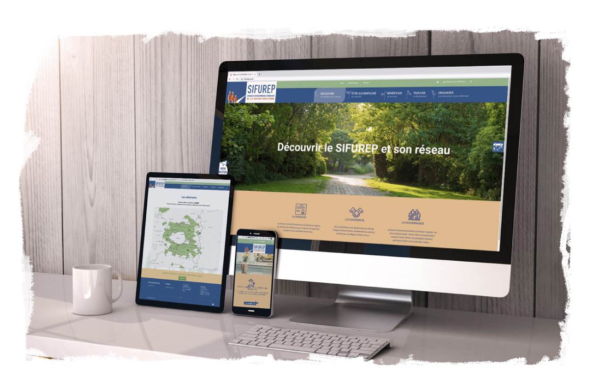 SIFUREP web site Mockup