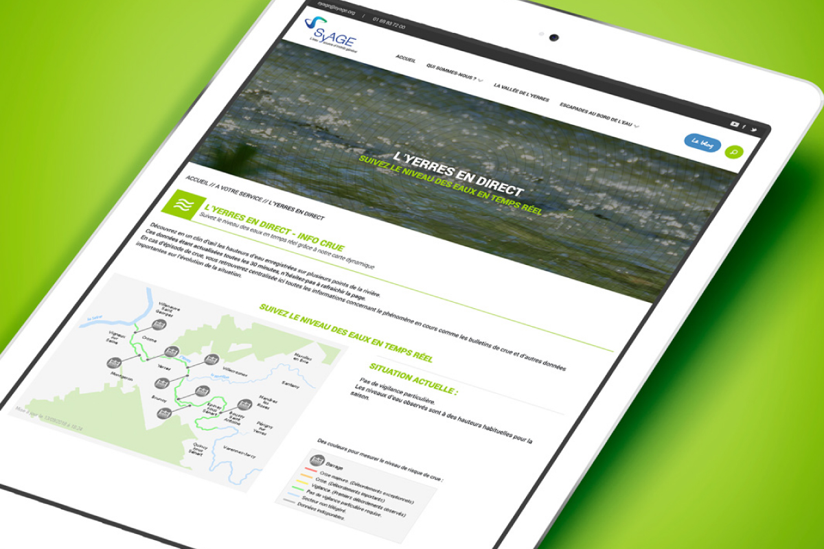 SYAGE Site Web Mockup