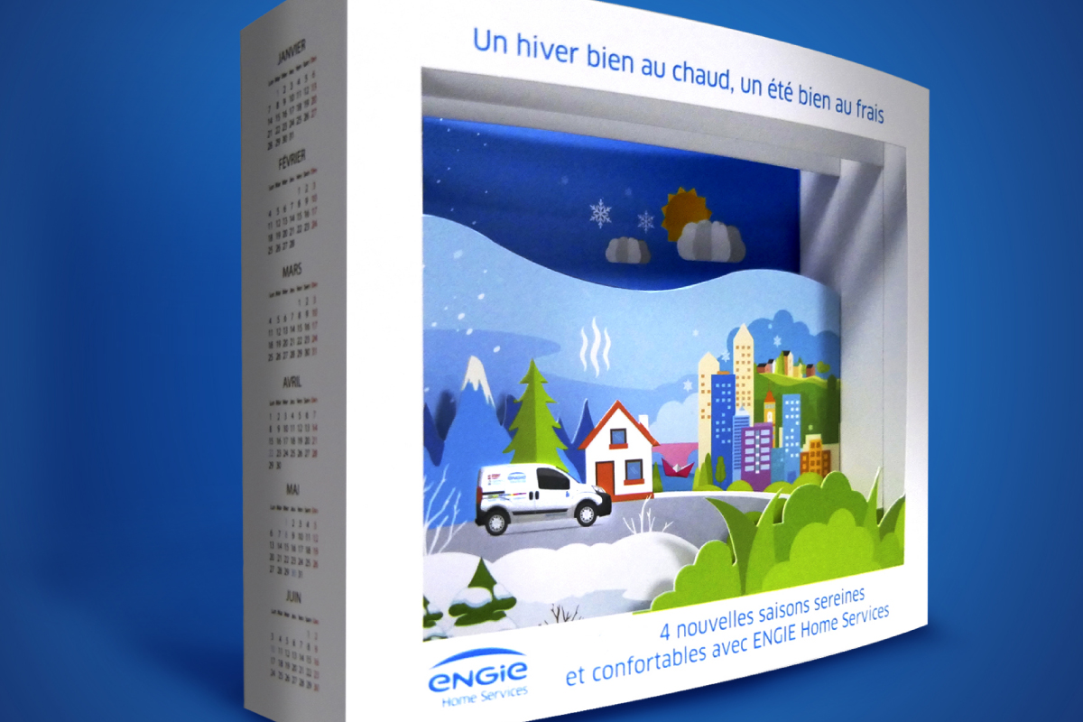 ENGIE home service ecard Mockup