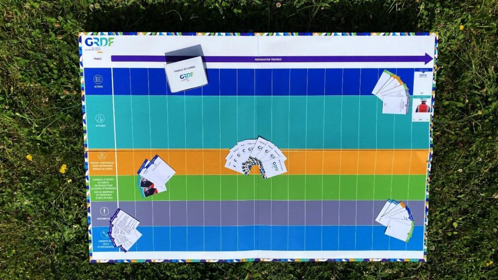 Jeu de carte GRDF