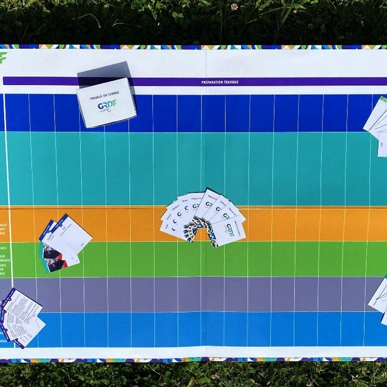 Jeu de carte GRDF