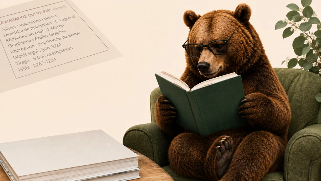 L'ours en imprimerie : définition d'un terme essentiel de l'édition